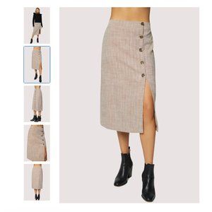 NWT Lost + Wander In My Element Midi Skirt